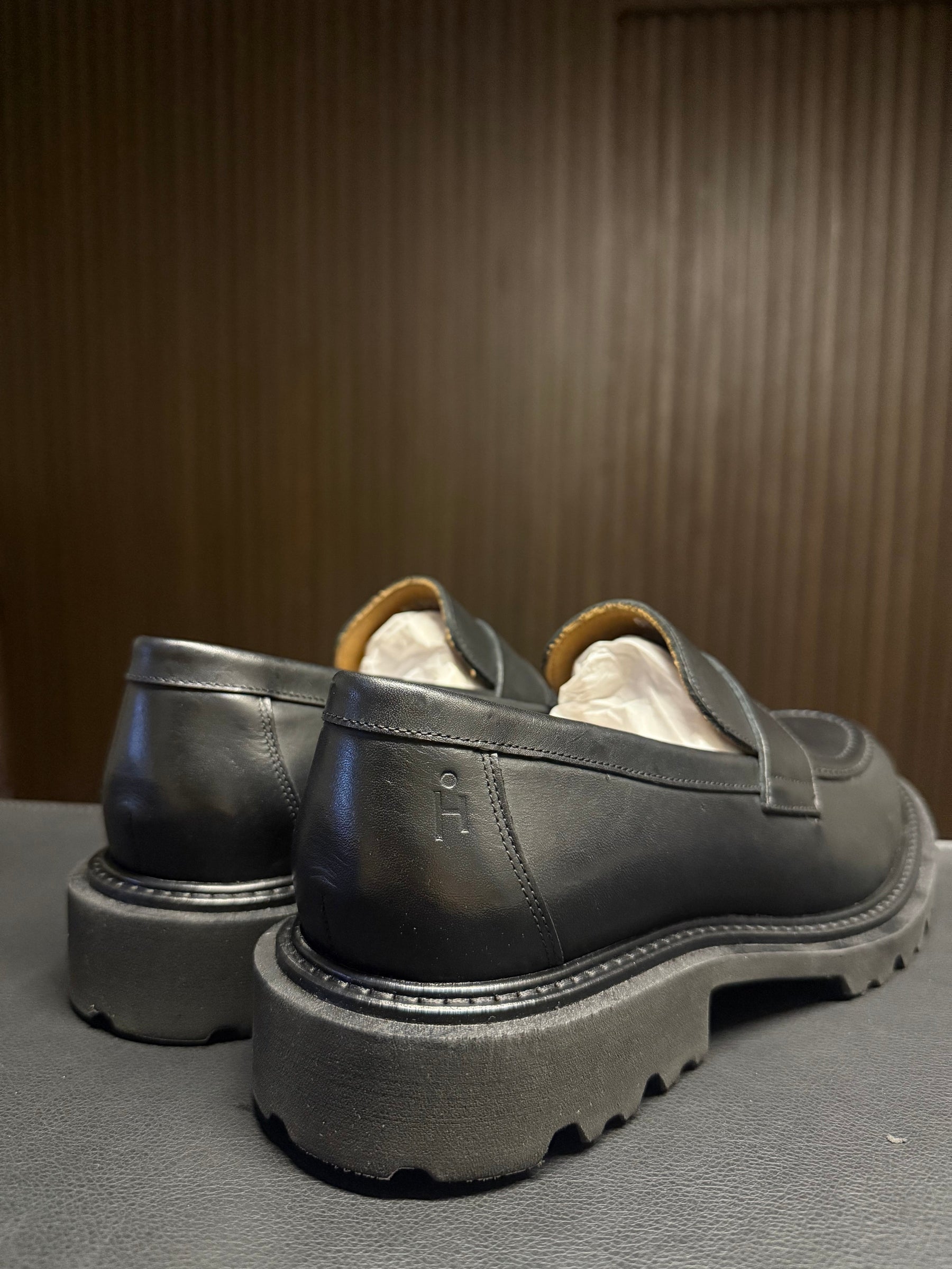 LOAFER TRATORADO KING PONTO H PRETO