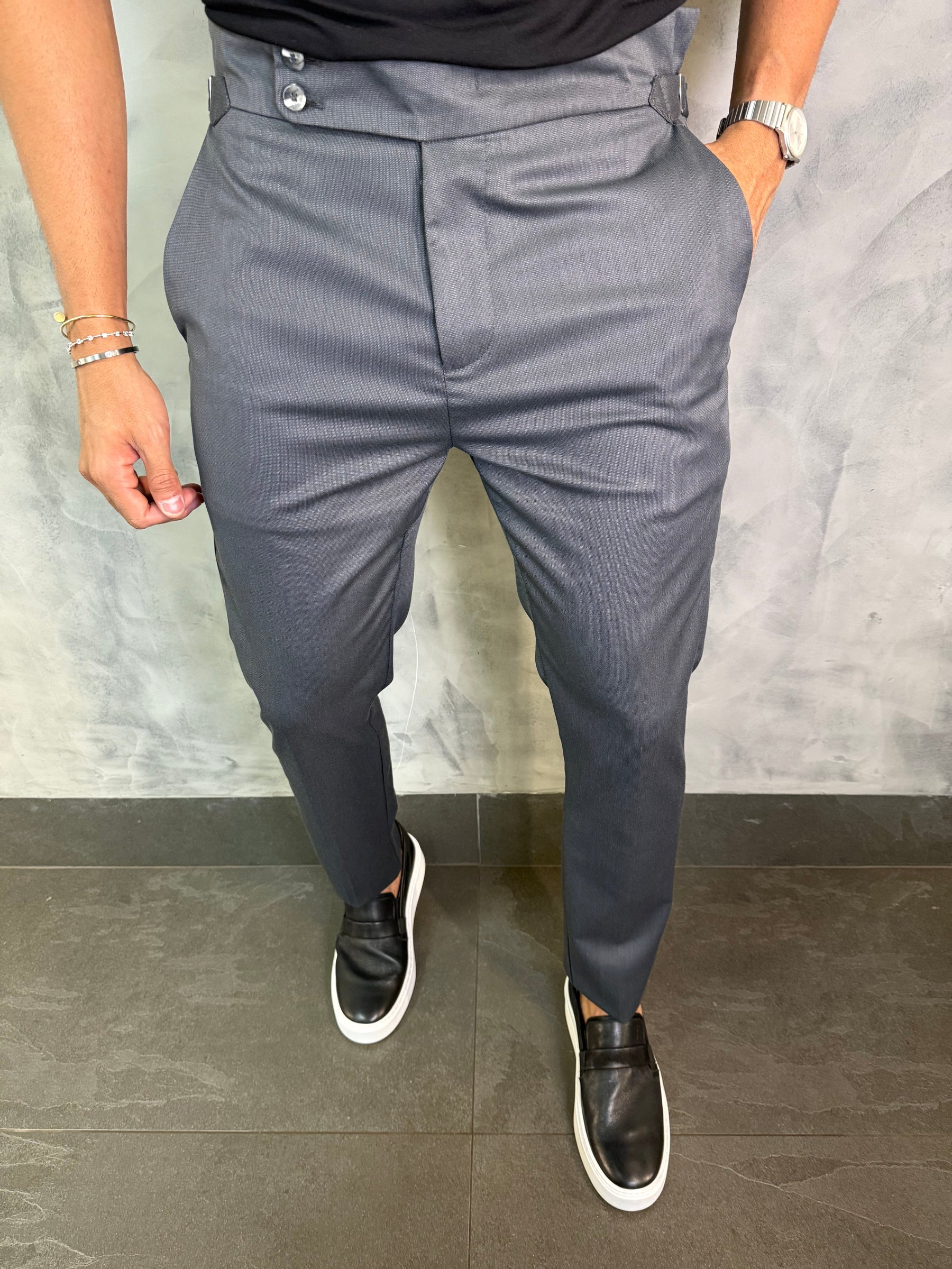 CALÇA ALF. GURKHA VERSALHES PONTO H CHUMBO