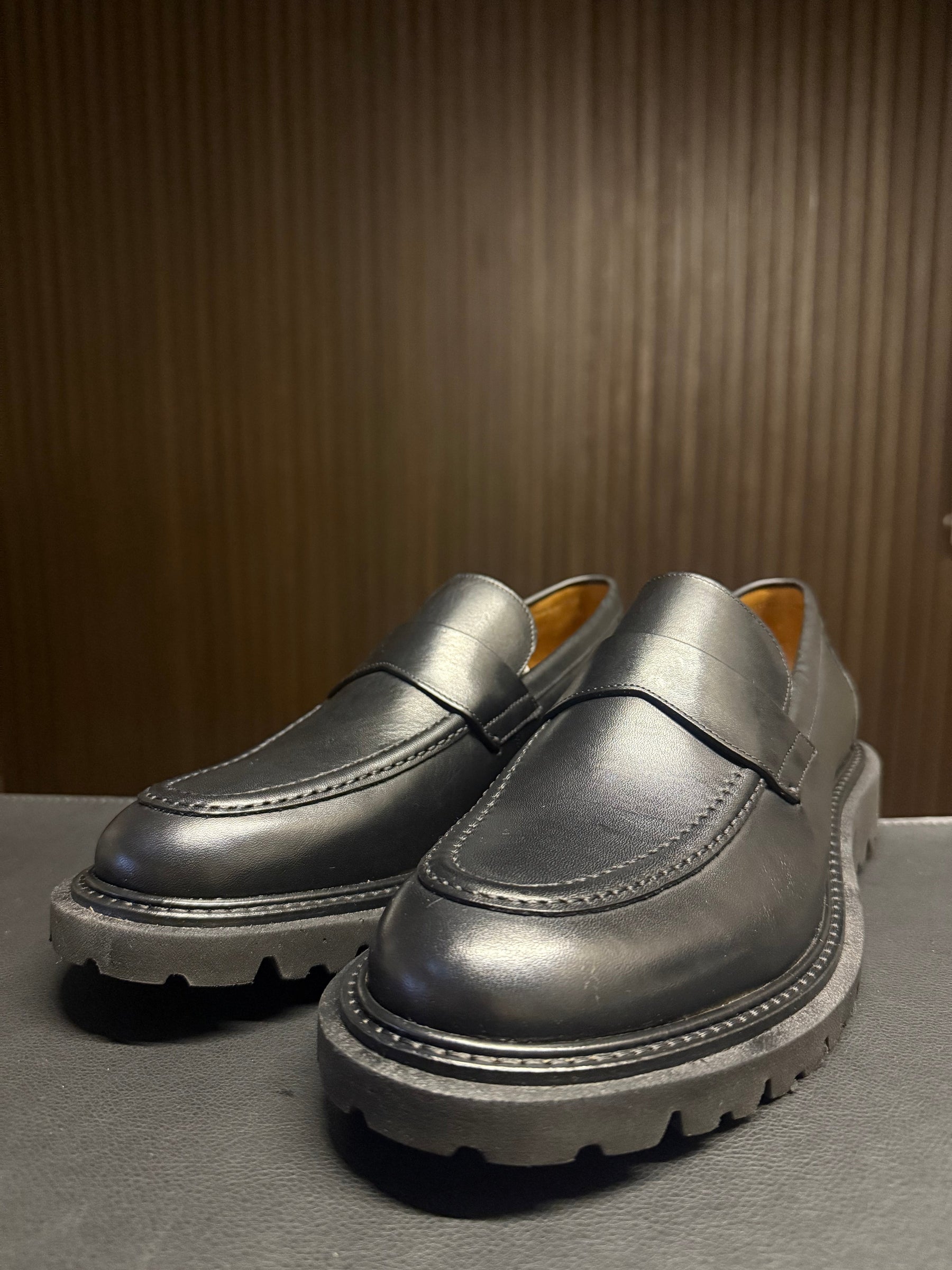 LOAFER TRATORADO KING PONTO H PRETO