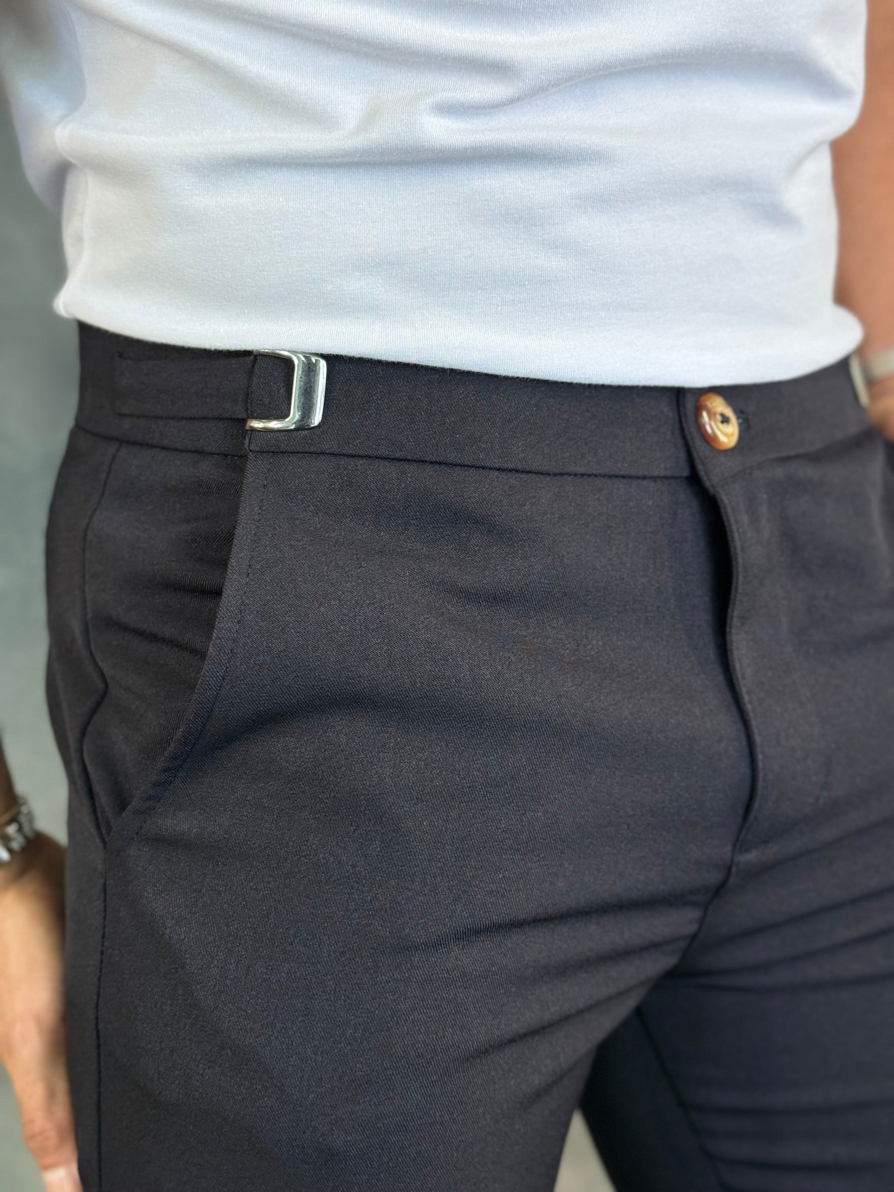 CALÇA ALF. BARILOCHE PONTO H PRETO