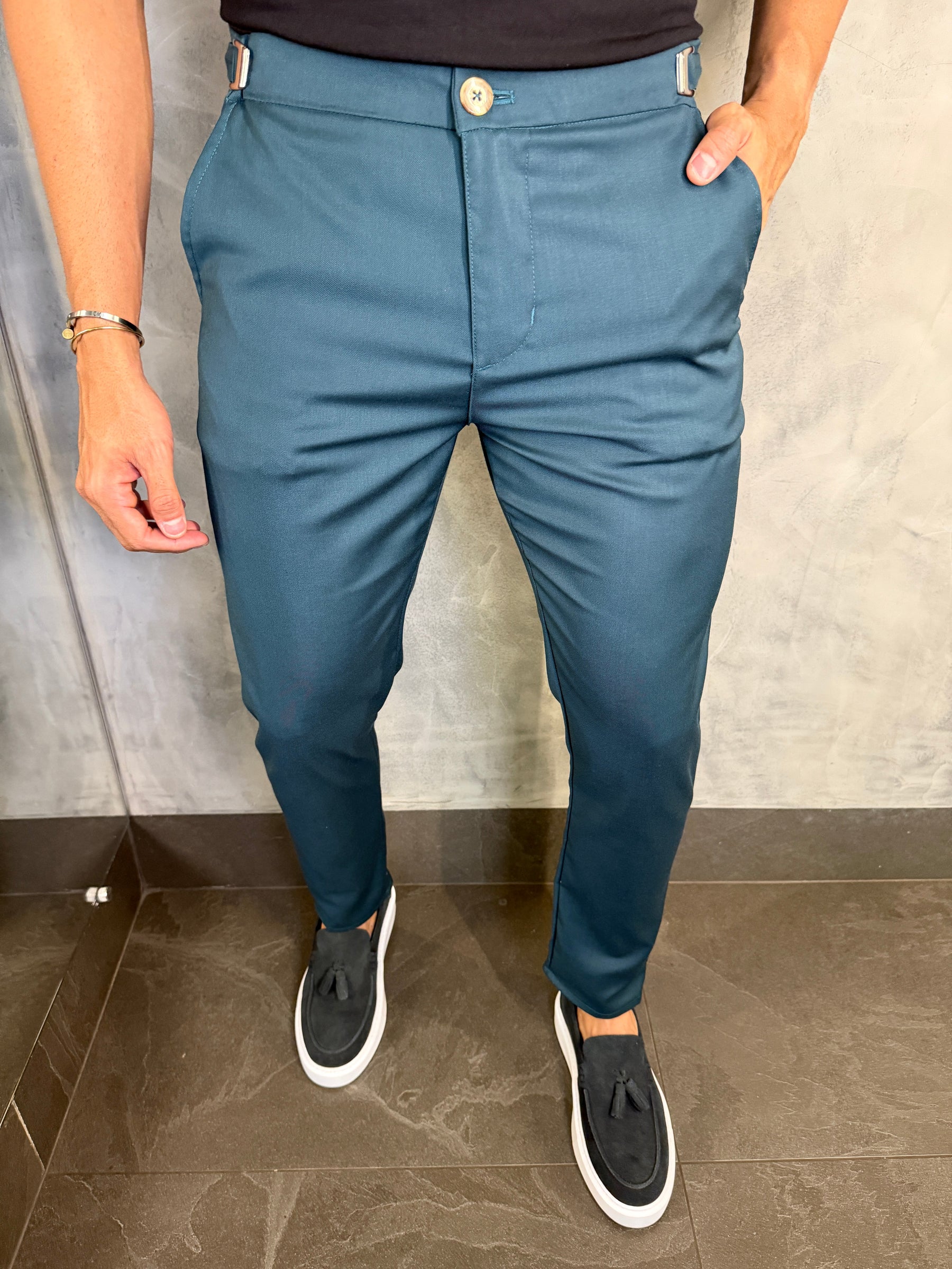 CALÇA ALF. FIRENZE PONTO H VERDE