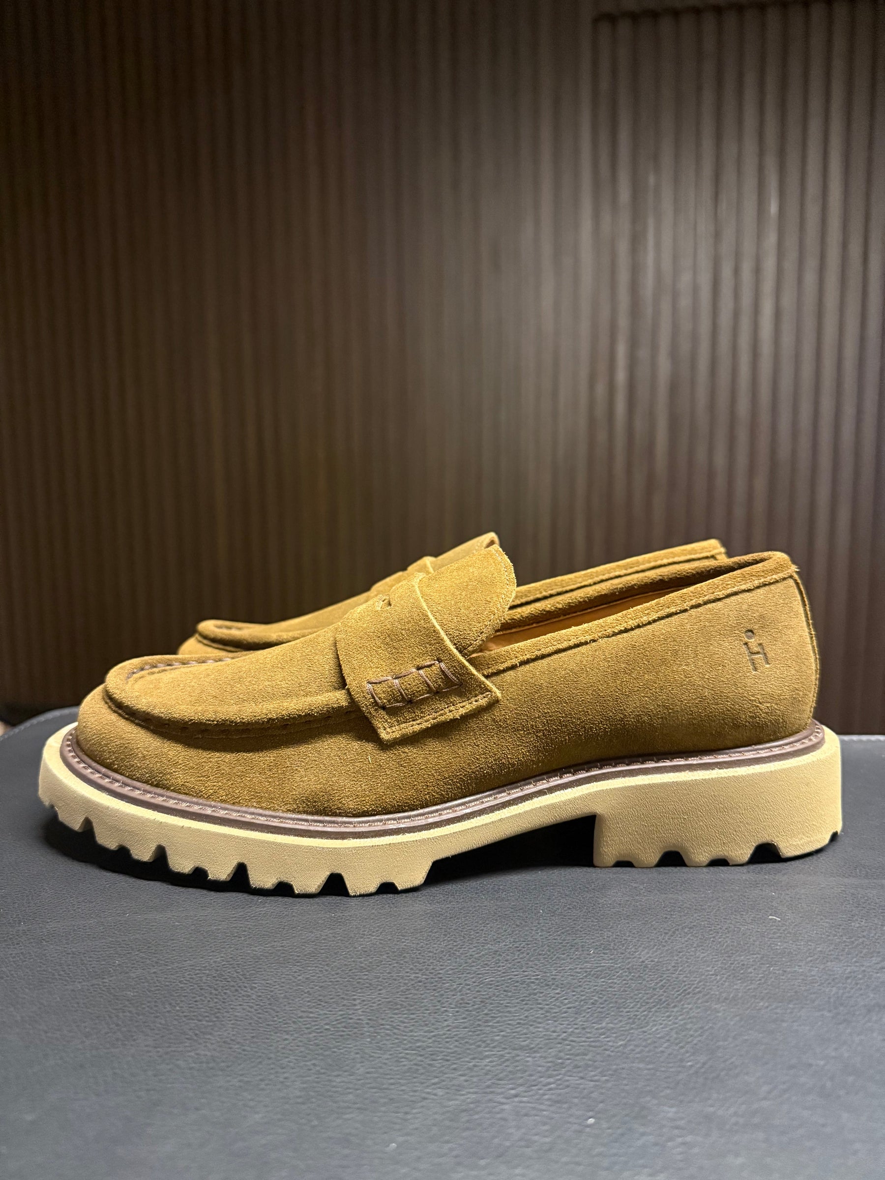 LOAFER TRATORADO VERMONT PONTO H TABACO
