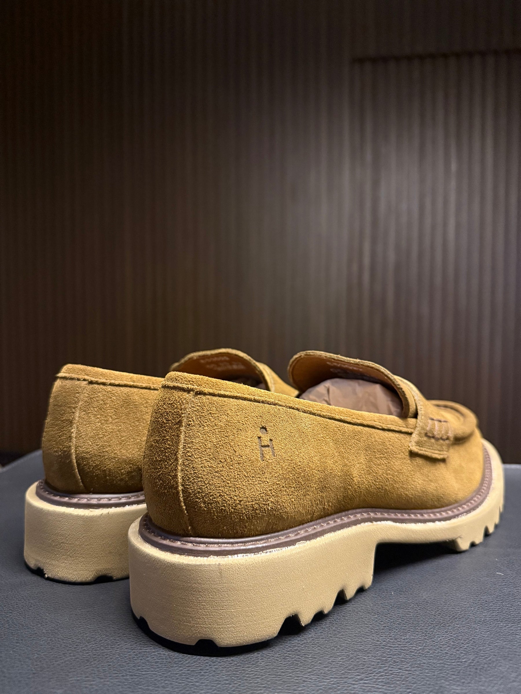 LOAFER TRATORADO VERMONT PONTO H TABACO