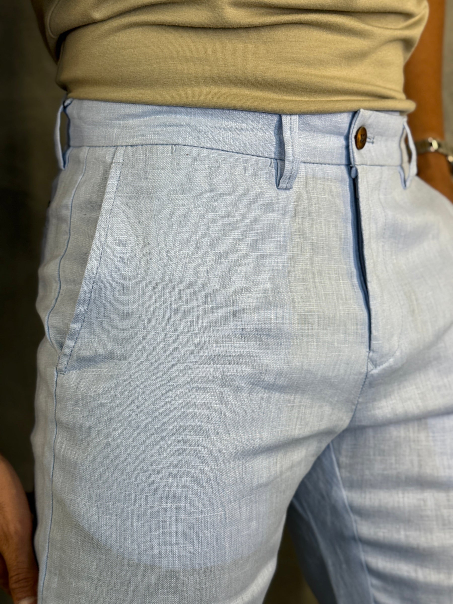 CALÇA ALF. LINHO REGULAR PONTO H