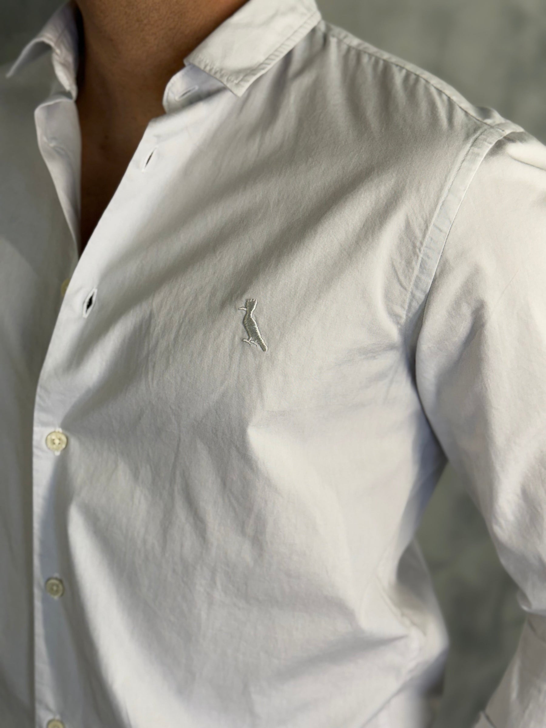 CAMISA M/L PORTO RESERVA CINZA CONCRETO