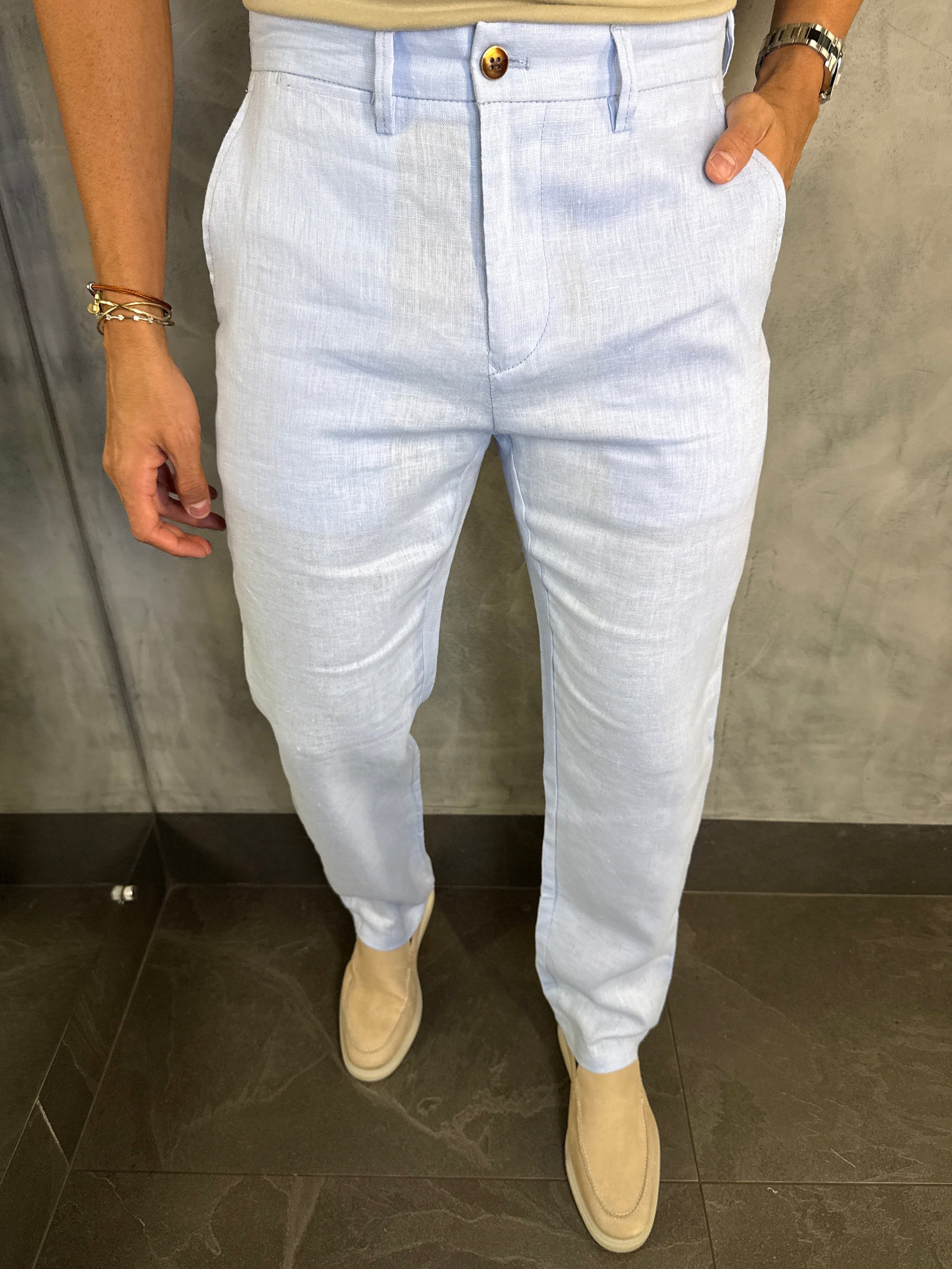 CALÇA ALF. LINHO REGULAR PONTO H