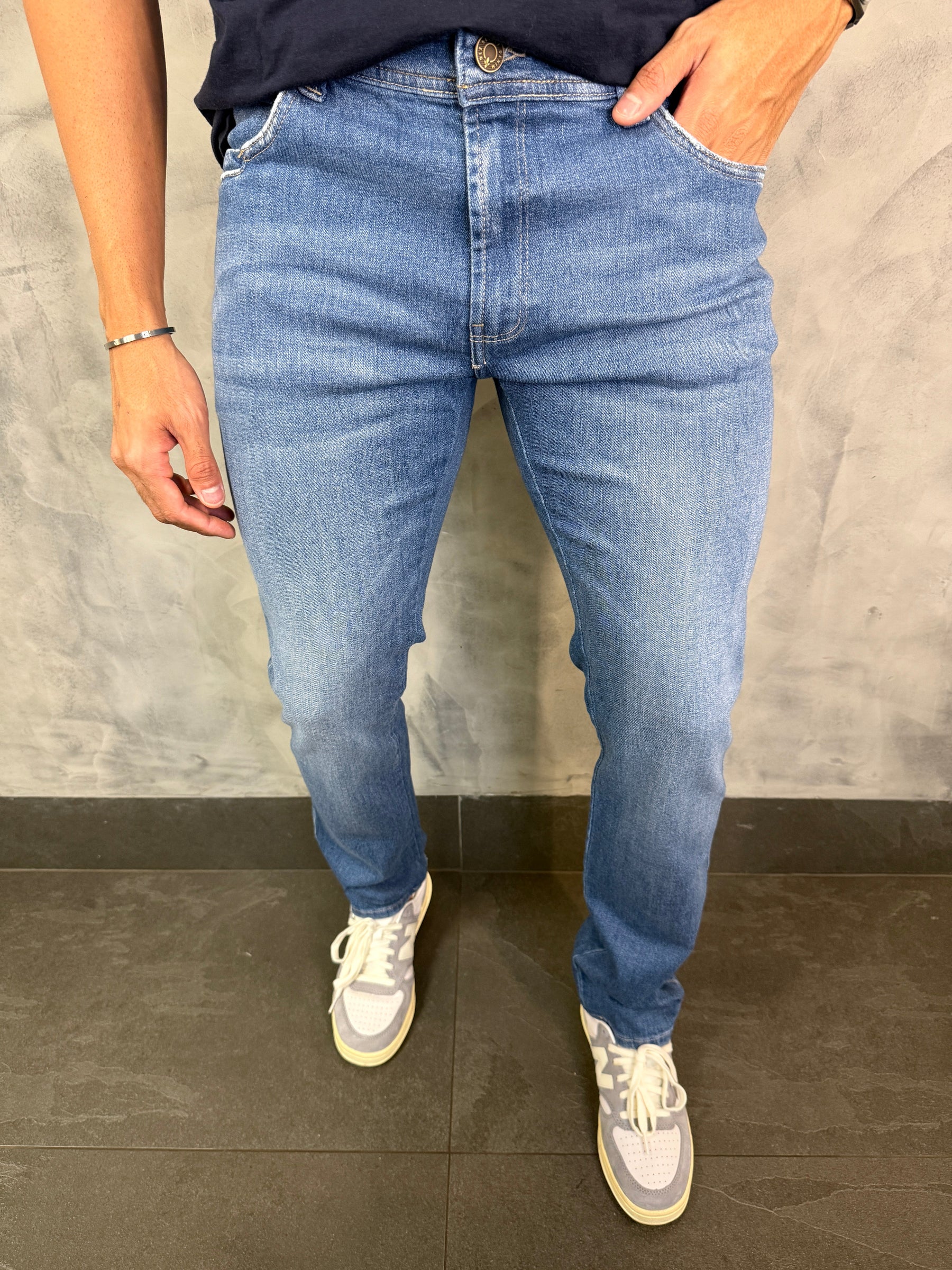 CALÇA JEANS SKINNY SW DLZ JEANS MÉDIO
