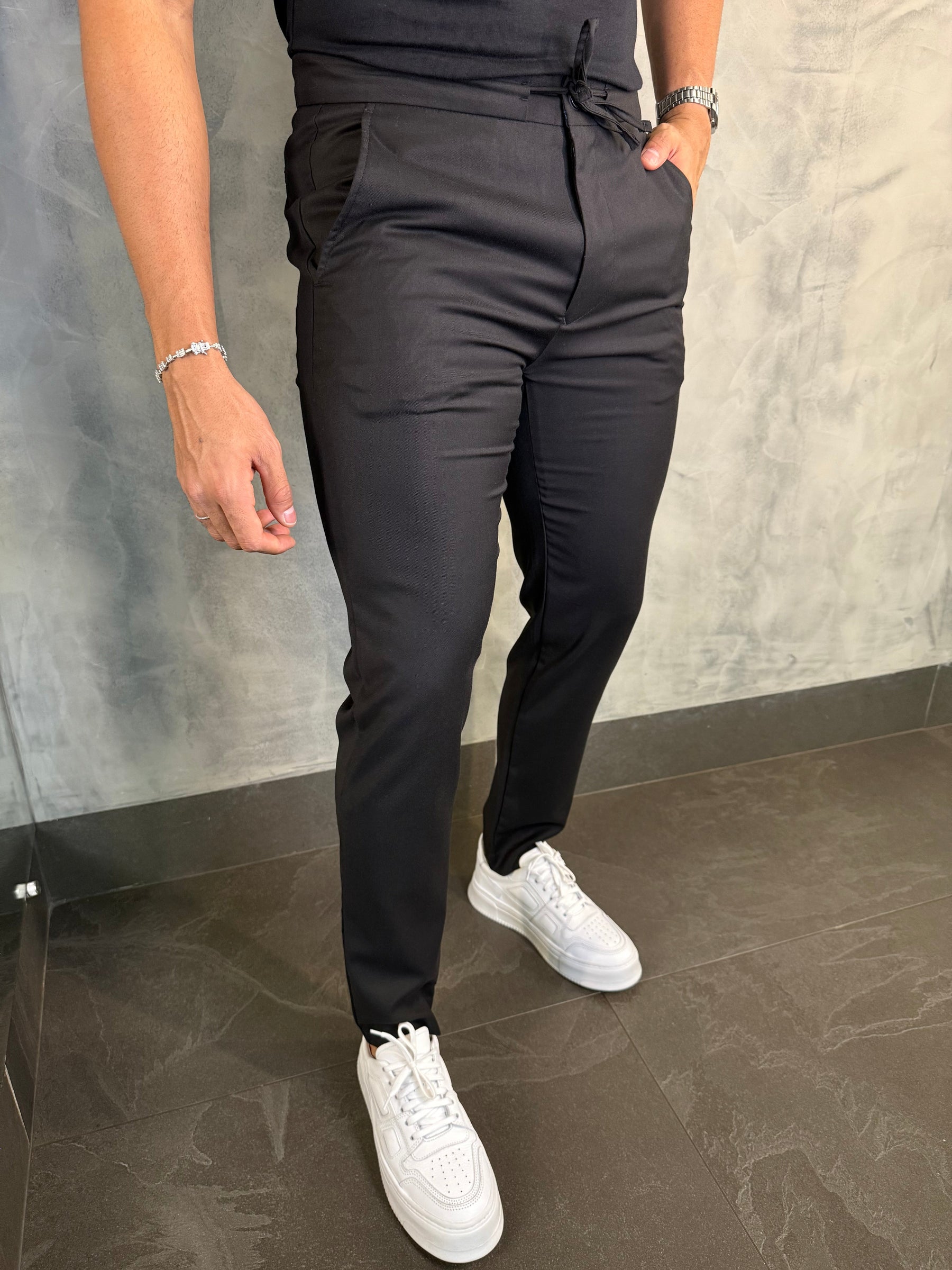 CALÇA ALF. SKINNY HERA C/ CADARÇO PONTO H