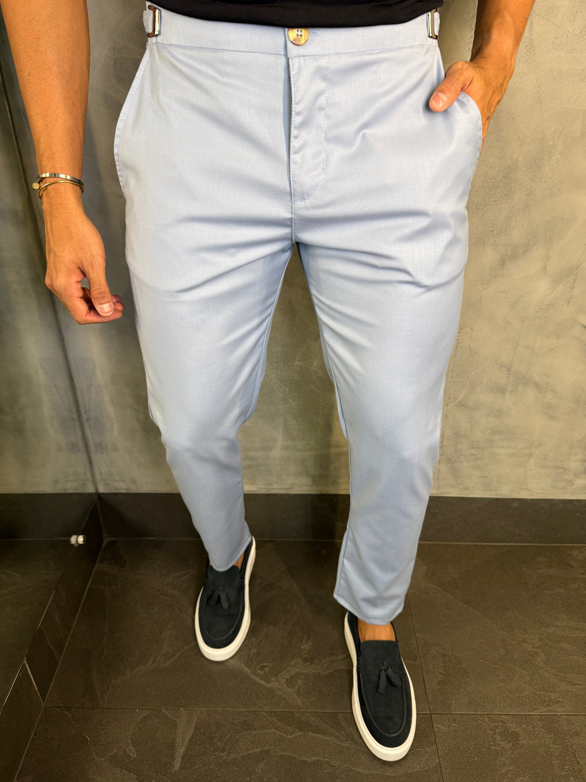 CALÇA ALF. FIRENZE PONTO H AZUL BB