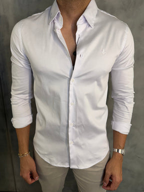 CAMISA ALGODÃO EGÍPCIO SLIM SELECT M/L DLZ BRANCO