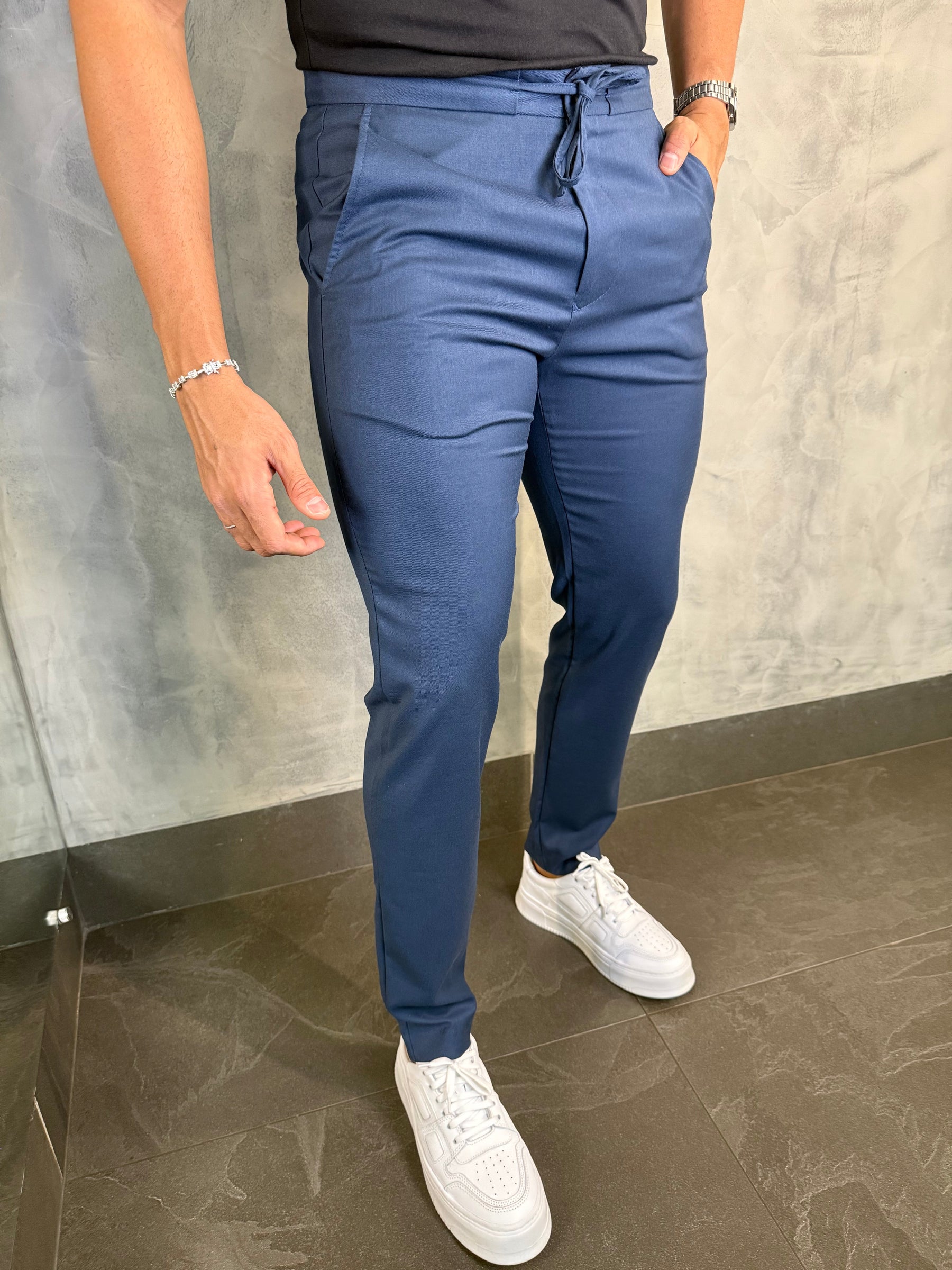 CALÇA  ALF. SKINNY HERA C/ CADARÇO PONTO H