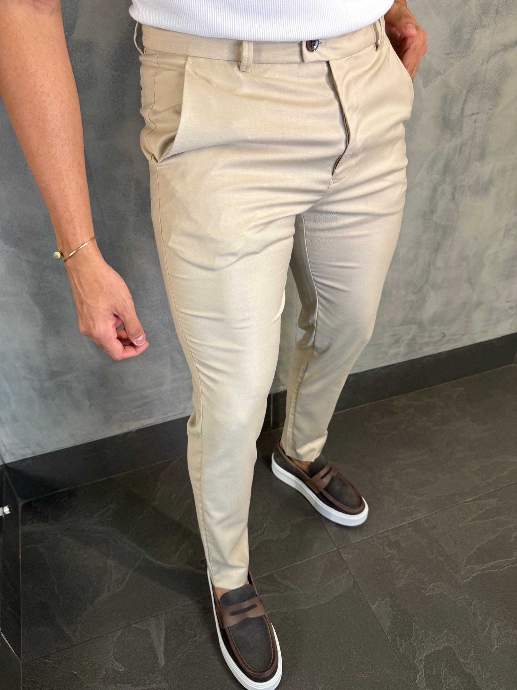 CALÇA ALF SKINNY STRETCH PONTO H