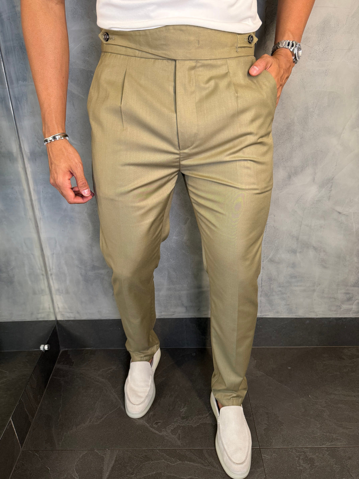 CALCA ALF. GURKHA PATAN PONTO H OLIVA