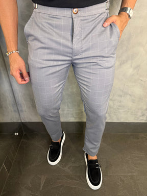 CALÇA ALF. ZURIQUE PONTO H CINZA