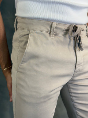 CALÇA SARJA MOLETOM SKINNY PONTO H