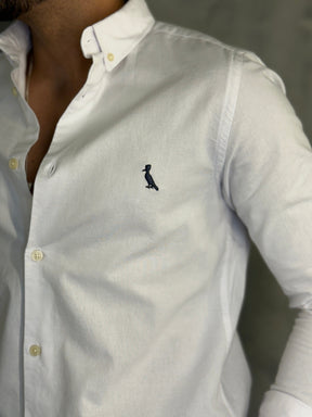 CAMISA M/L SPORT OXFORD RESERVA BRANCO