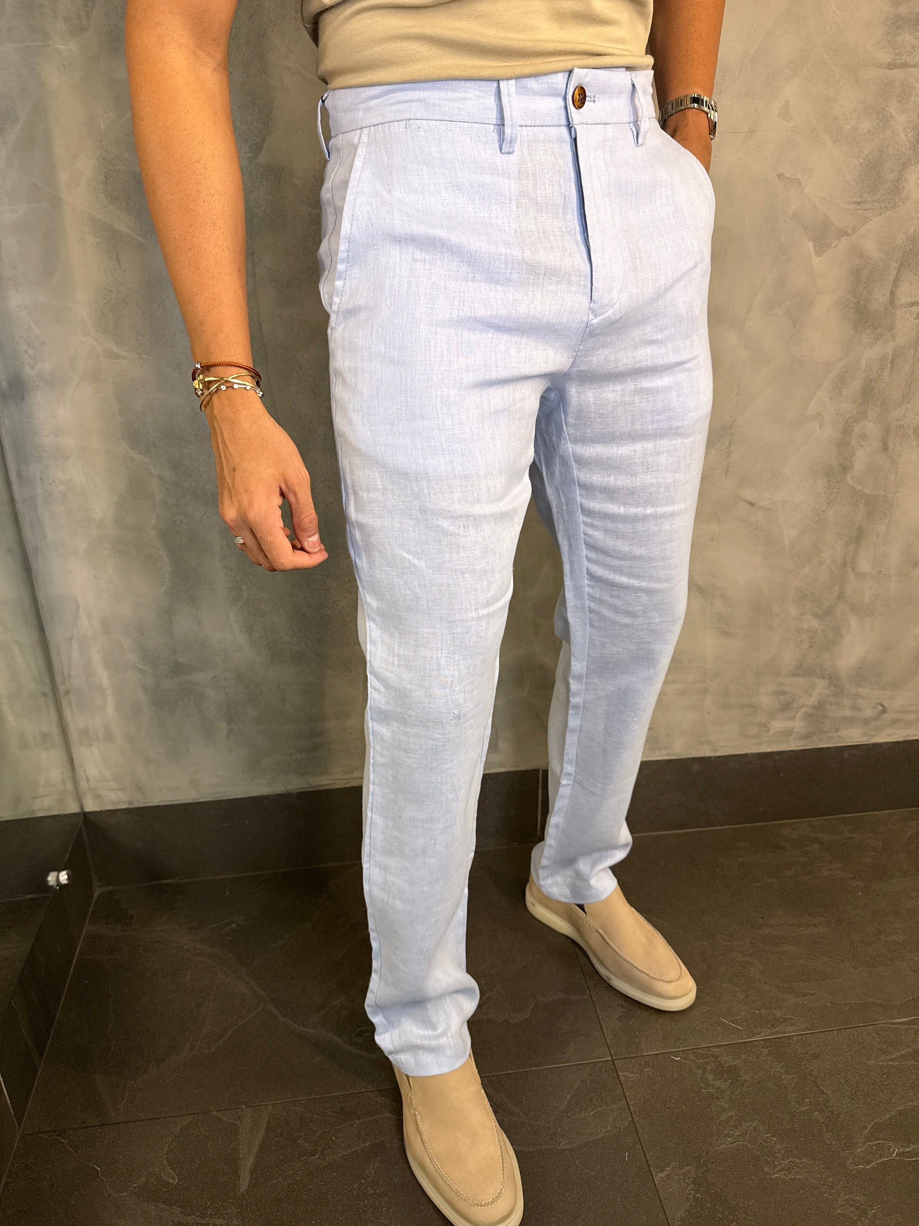 CALÇA ALF. LINHO REGULAR PONTO H