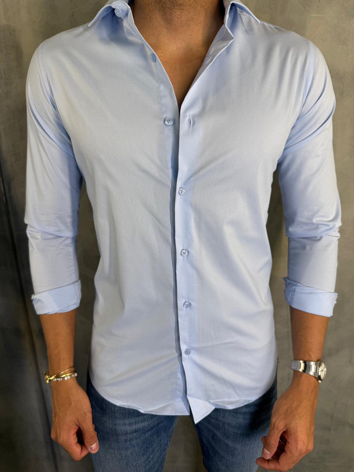 CAMISA M/L EASY PASS PONTO H