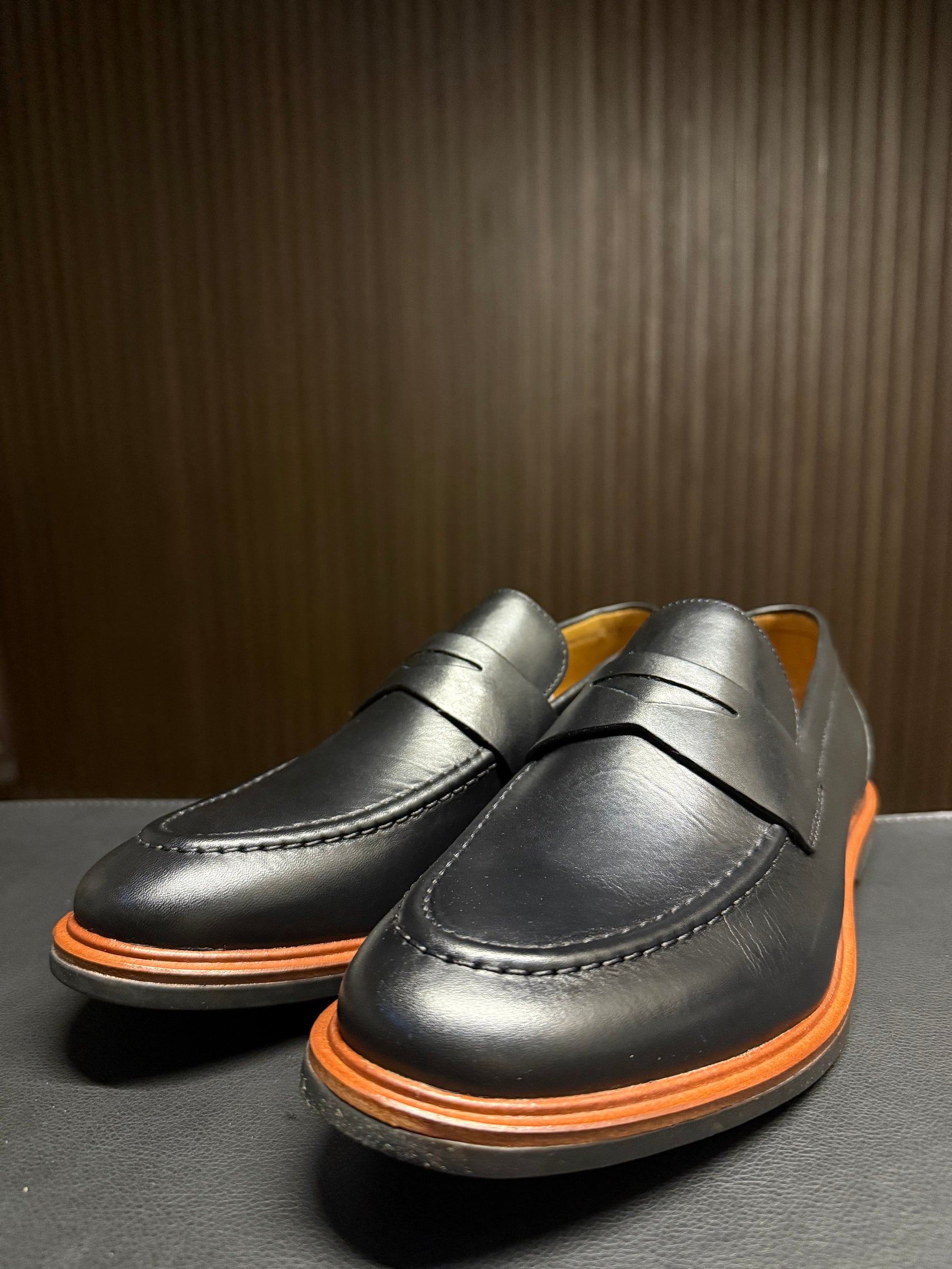 LOAFER PONTO H PRETO