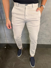 CALÇA ALF SARJA COMFORT SKINNY PONTO H CREME