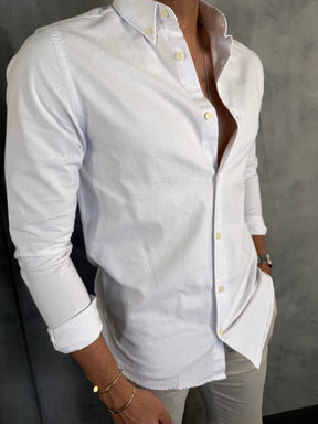 CAMISA M/L SPORT OXFORD RESERVA BRANCO