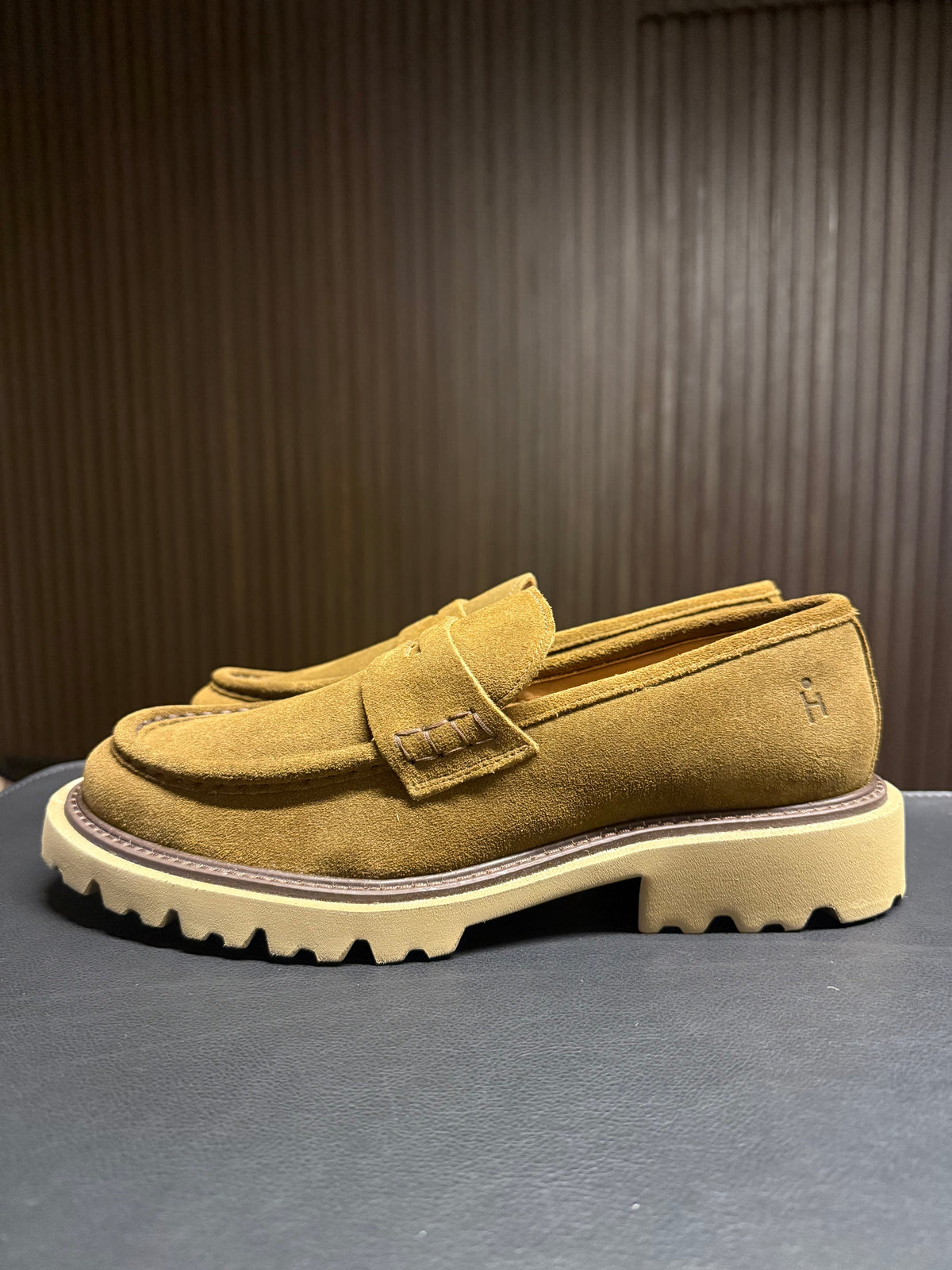 LOAFER TRATORADO VERMONT PONTO H TABACO
