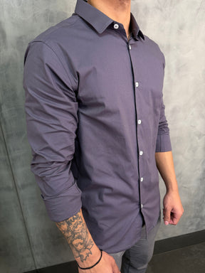 CAMISA M/L TRICOLINE PONTO H CHUMBO