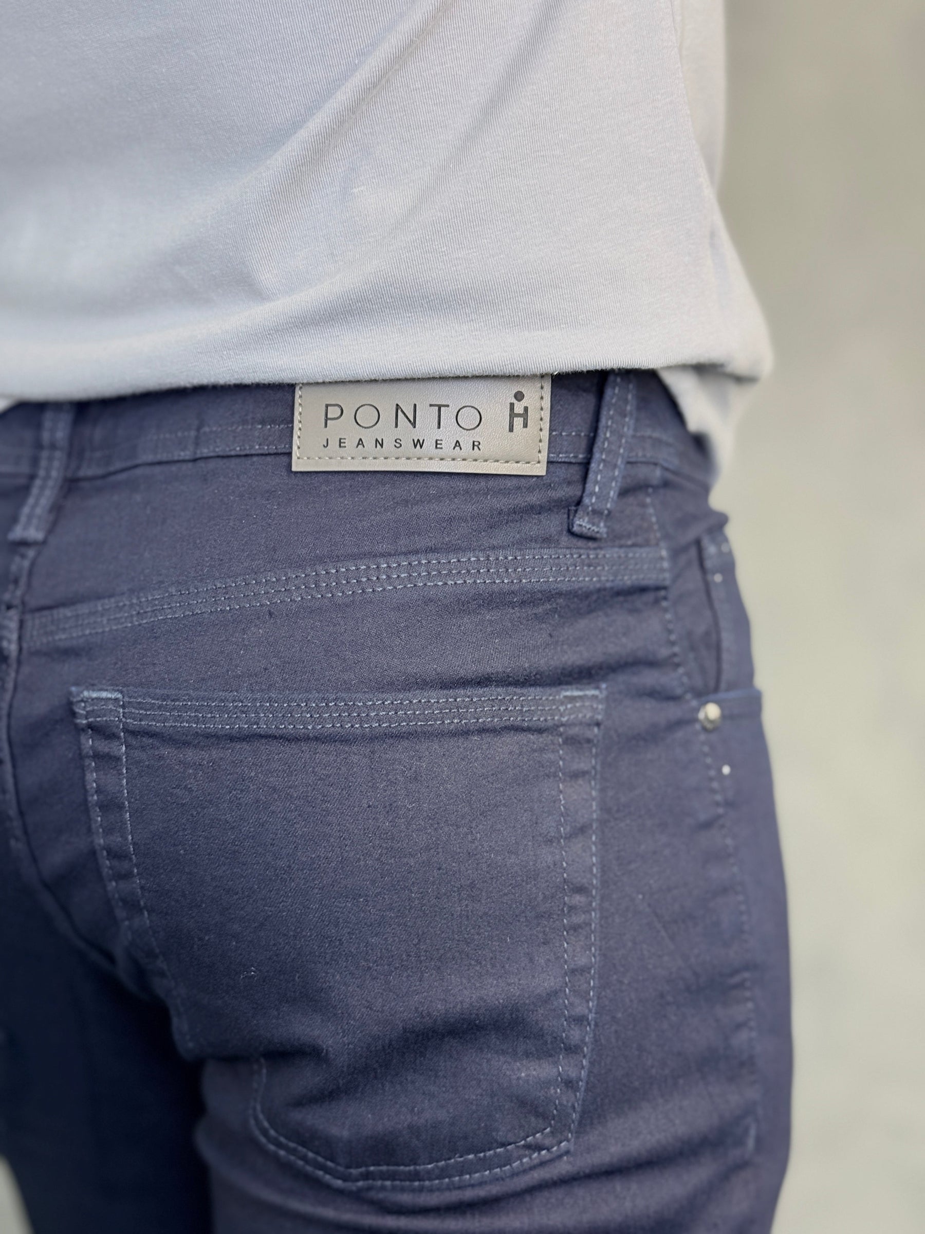 CALÇA JEANS FIVE SLIM FIT PONTO H BLACK BLUE