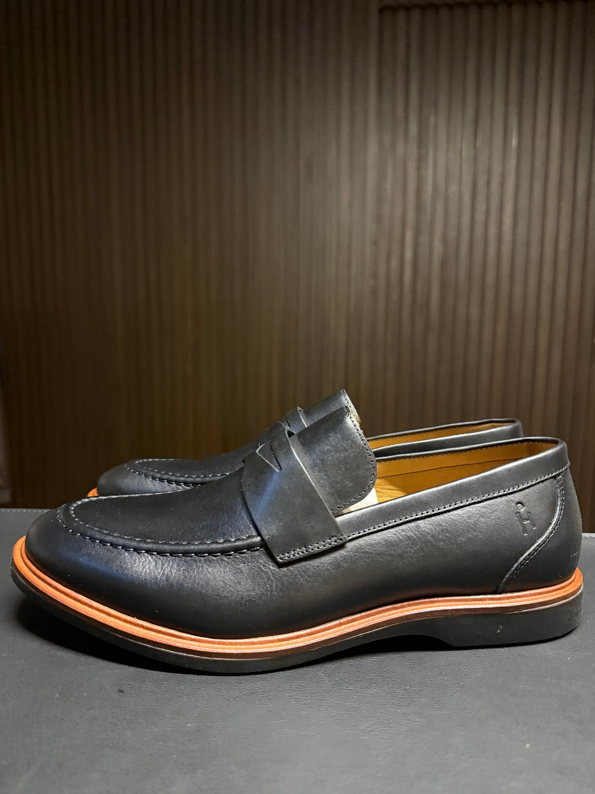 LOAFER PONTO H PRETO