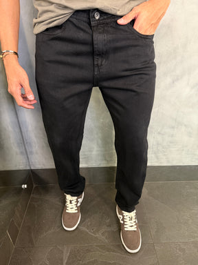 CALÇA JEANS SLIM FOCATTO PRETO