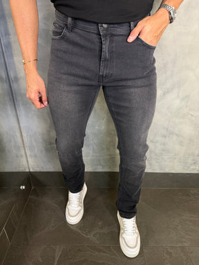 CALÇA JEANS SLIM NEO DLZ CARVÃO