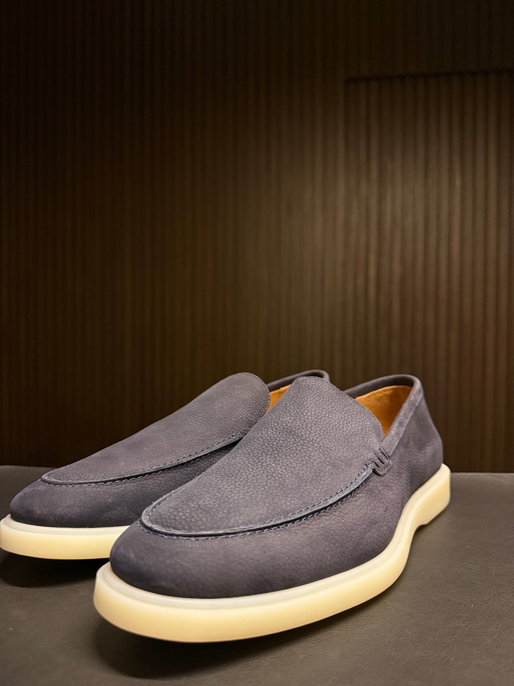 LOAFER VENEZA PONTO H AZUL PETRÓLEO