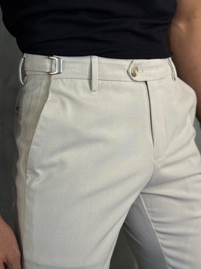 CALÇA ALF. ATENAS SLIM REGULÁVEL PONTO AREIA