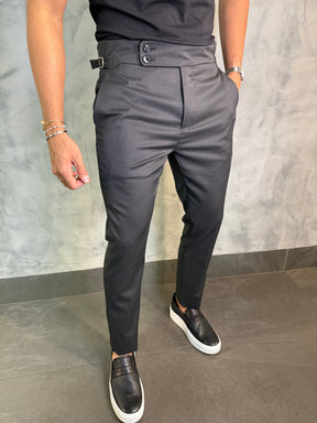 CALÇA ALF. GURKHA VERSALHES PONTO H PRETO