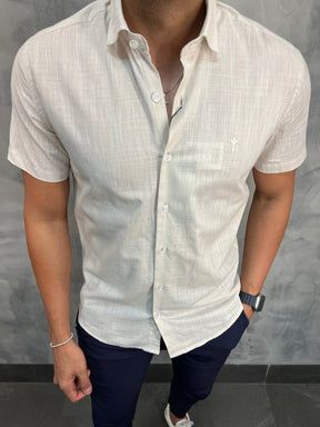 CAMISA FLAME M/C INDICCATTO AREIA