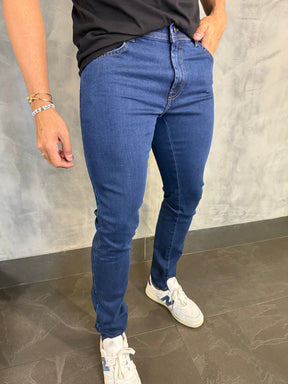 CALÇA JEANS SKINNY PK DLZ AZUL ESCURO
