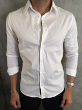 CAMISA SOCIAL M/L ELASTANO KINGEJOE BRANCO