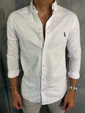 CAMISA M/L SPORT OXFORD RESERVA BRANCO