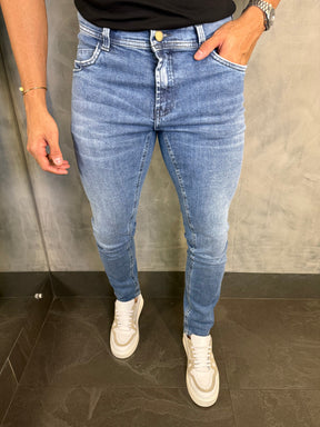 CALÇA JEANS SKINNY SW DLZ JEANS ESTONADO