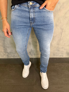 CALÇA JEANS SKINNY SW DLZ JEANS CLARO