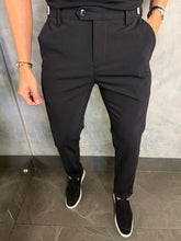 CALÇA ALF. ATENAS SLIM REGULÁVEL PONTO H PRETO