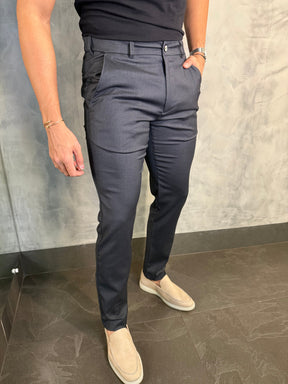 CALÇA ALF. SLIM C/ ELÁSTICO CÓS PONTO H