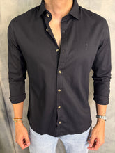 CAMISA DE VISCOLINHO M/L INDICCATTO PRETO