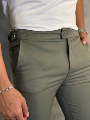 CALÇA ALF. ROMA PONTO H VERDE MILITAR