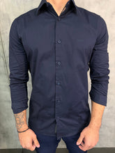 CAMISA SOCIAL LISA ELASTANO M/L KINGEJOE MARINHO