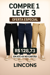 [COMPRE 1 LEVE 3] Calça Premium Catraca Mônaco – Estilo, Conforto e Caimento Perfeito (BLACK FRIDAY)