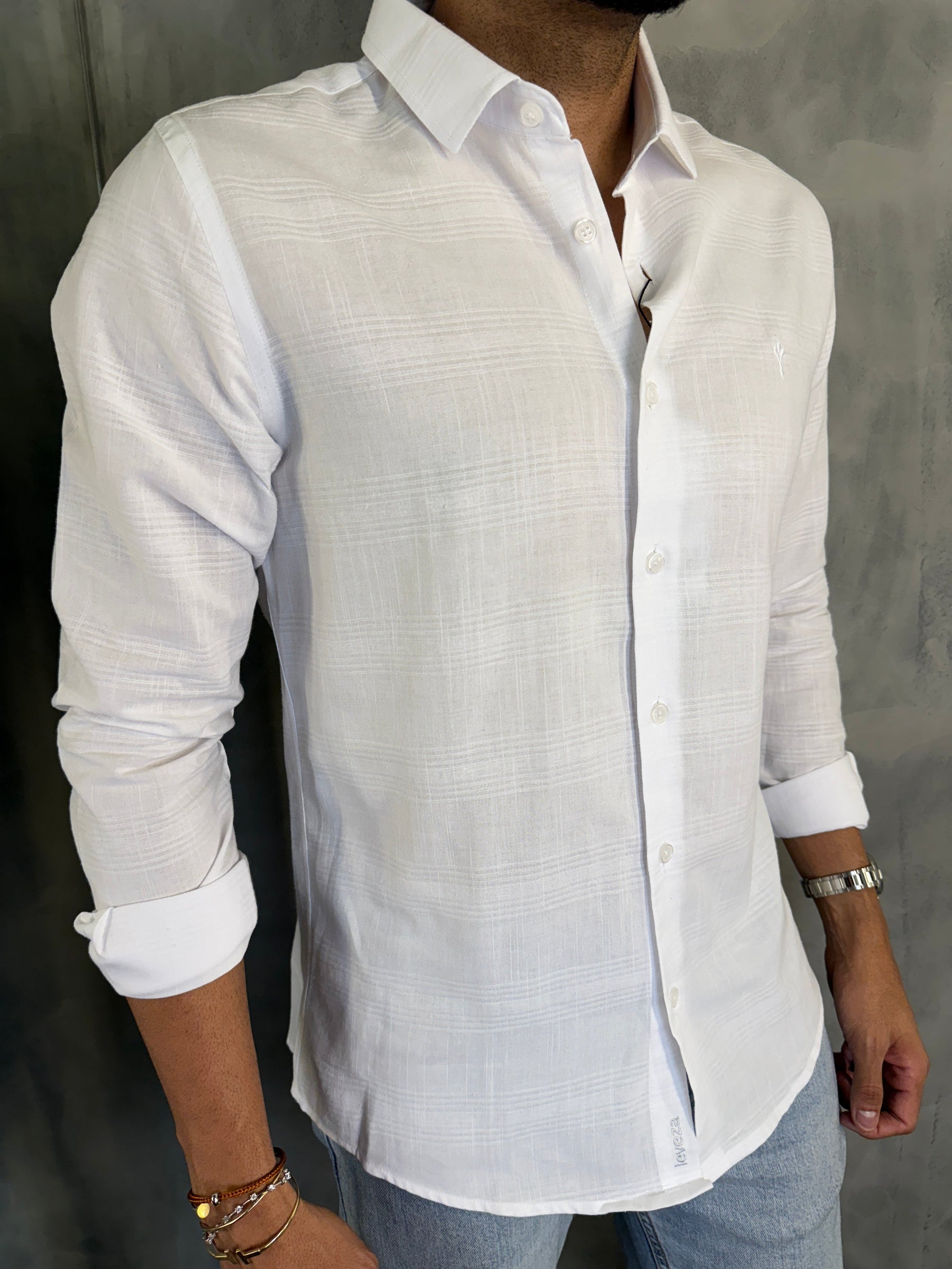 CAMISA M/L HAVANA INDICCATTO BRANCO