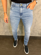 CALÇA JEANS SKINNY SELECT DLZ CLEAR WASH