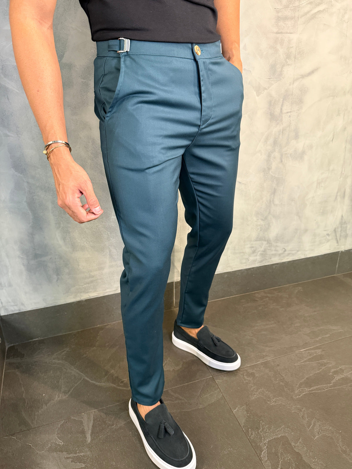 CALÇA ALF. FIRENZE PONTO H VERDE