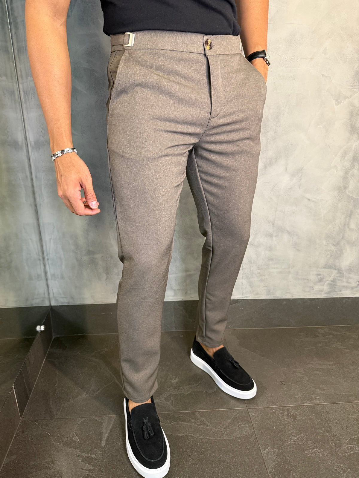 CALÇA ALF. BARILOCHE PONTO H CAPUCCINO